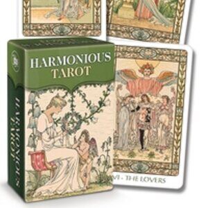 Harmonious Tarot, Mini sat under the 100% Texas total solar eclipse 4.8.24